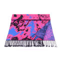 100% Silk Cashmere feeling New Style Jacquard Woven Blanket Scarf